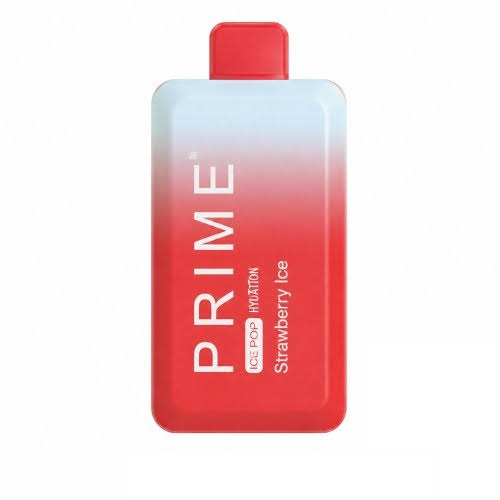 پاد یکبارمصرف توت فرنگی یخ پرایم 6هزار پاف/Prime Steawberry Ice 6k Puffs
