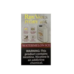 پاد یکبار مصرف رایپ ویپز  هندوانه یخ ۴۰۰۰۰ پاف/Ripe Vapes ivory watermelon ice 40k