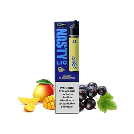 جویس انبه انگور سیاه برند نستی / NASTY Liq Dtl Mango Blackcurrant