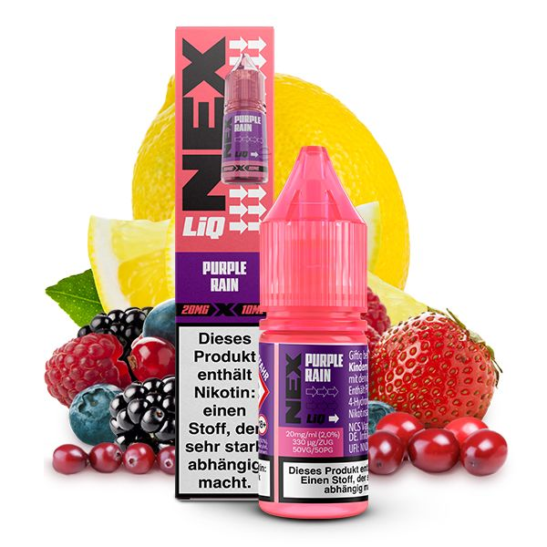سالت پرپرل رین پادسالت/pod salt nex purple rain tobacco