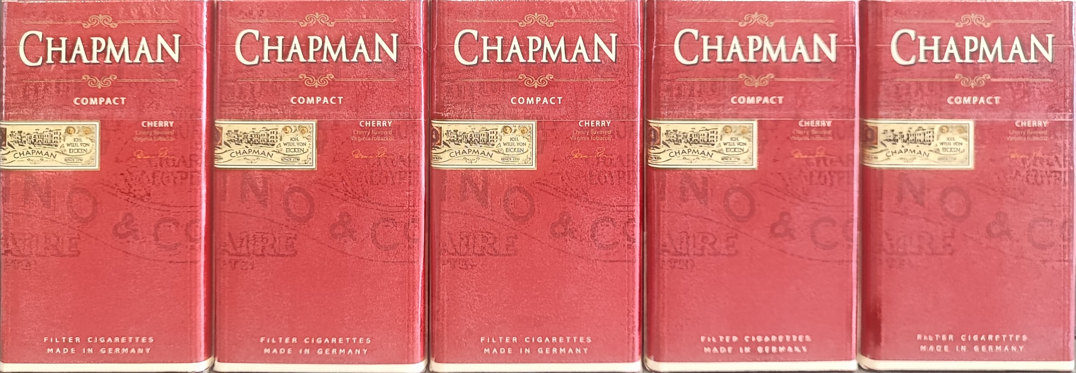 سیگار چاپمن آلبالو کامپکت/Chapman Cherry cigarettes compact