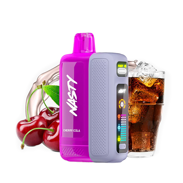 پاد یکبار مصرف نستی بولت 50هزار پاف آلبالو نوشابه/ Nasty Bolt 50k Puffs Cherry Cola