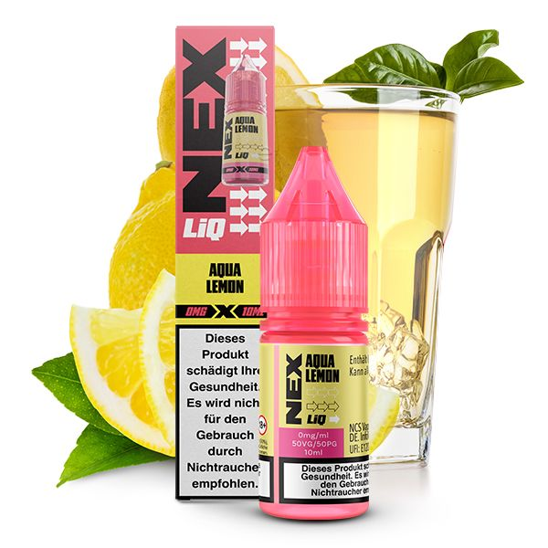 سالت آکوا لمون پادسالت/pod salt nex aqua lemon tobacco
