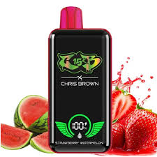 پاد یکبار مصرف هندوانه توت فرنگی 15000/Chris Brown strawberry watermelon pod 15k
