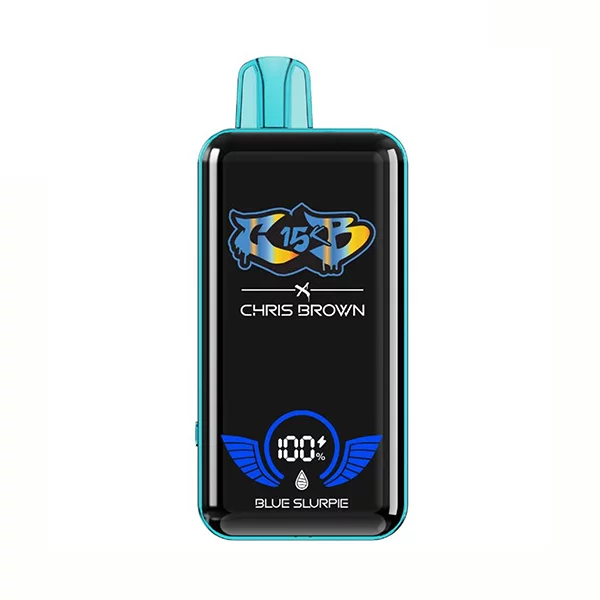 پاد یکبار مصرف بلوبری 15000/Chris Brown blue slurpie pod 15k