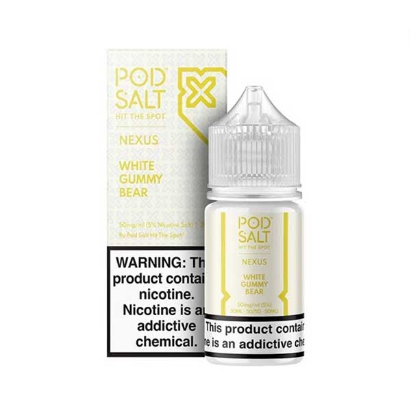 پاستیل آدامس پادسالت /Pod Salt White Gummy Bear