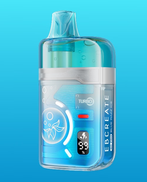 پاد یکبار مصرف بی سی پرو تمشک آبی یخ(40000 پاف)/BC Pro vape 40K puffs Blue Razz Ice