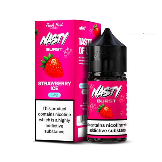 سالت توت فرنگی یخ نستی/ NASTY PODMATE Strawberry Ice