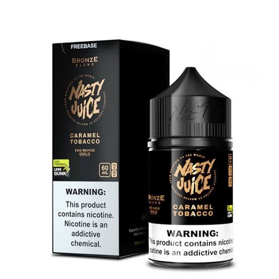 جویس تنباکو کارامل نستی / NASTY caramel tobacco bronze blend