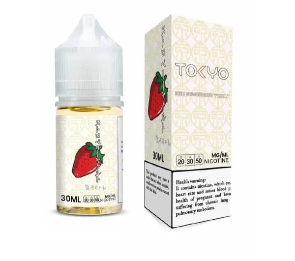 سالت توت فرنگی یخ یاکوتا  برند توکیو TOKYO ICED STRAWBERRY YAKULT