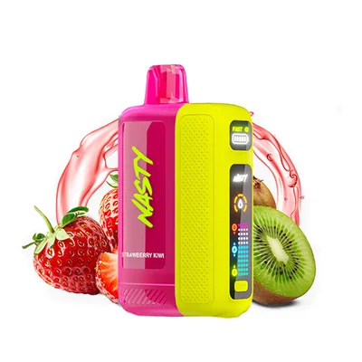 پاد یکبار مصرف نستی بولت 50هزار پاف توت‌فرنگی کیوی/ Nasty Bolt 50k Puffs Strawberry Kiwi