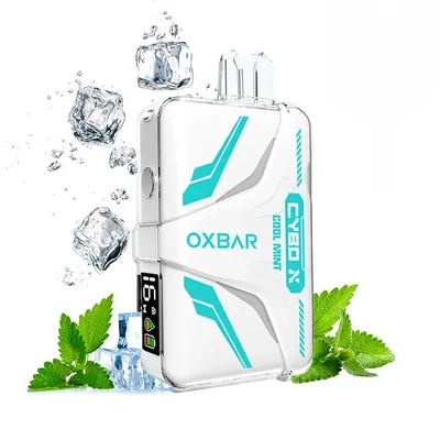 پاد یکبار مصرف نعناع خنک(20000 پاف)/OXBAR CYBO X 20000 Puffs Cool Mint