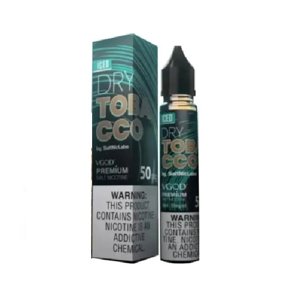سالت نیکوتین تنباکو یخ ویگاد / VGOD DRY TOBACCO Iced