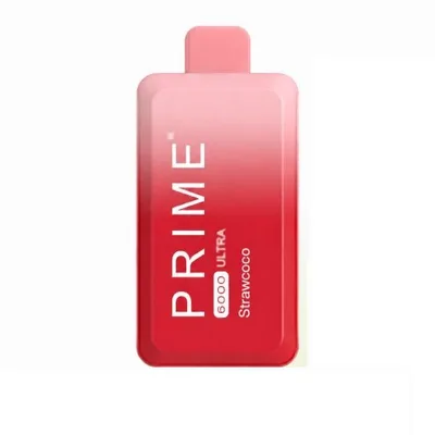 پاد یکبارمصرف توت فرنگی نارگیل پرایم 6هزار پاف/Prime Strawcoco 6k Puffs