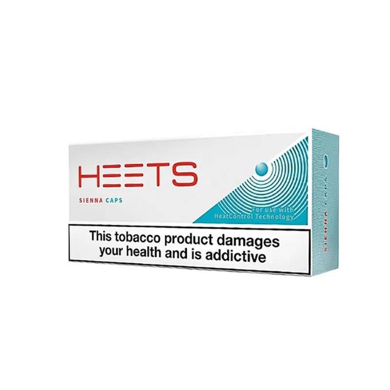 سیگار هیتس اروپایی سینا کپس Heets sienna caps