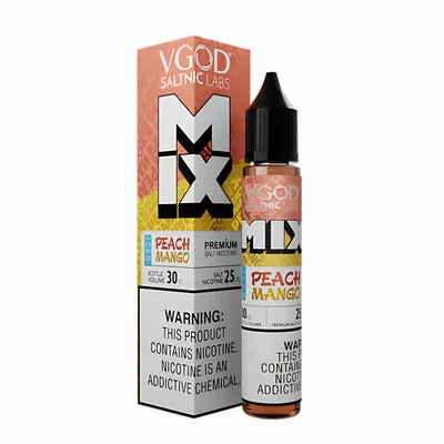 سالت نیکوتین انبه هلو یخ ویگاد / VGOD SALTNIC PEACH MANGO
