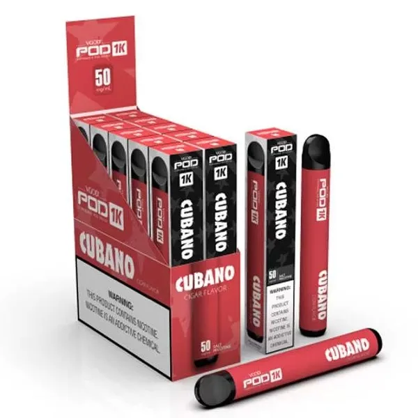 پاد یکبار مصرف کوبانو سیگار ویگاد / POD CUBANO CIGAR (1500 پاف)