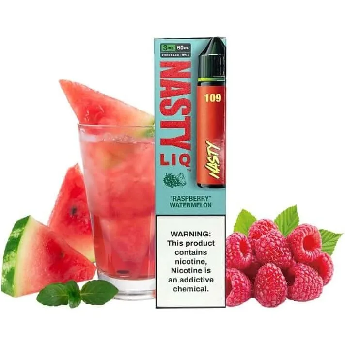 جویس هندوانه تمشک برند نستی / NASTY Liq Dtl Raspberry Watermelon
