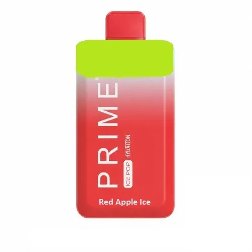 پاد یکبارمصرف سیب یخ پرایم 6هزار پاف/Prime Red Apple Ice 6k Puffs
