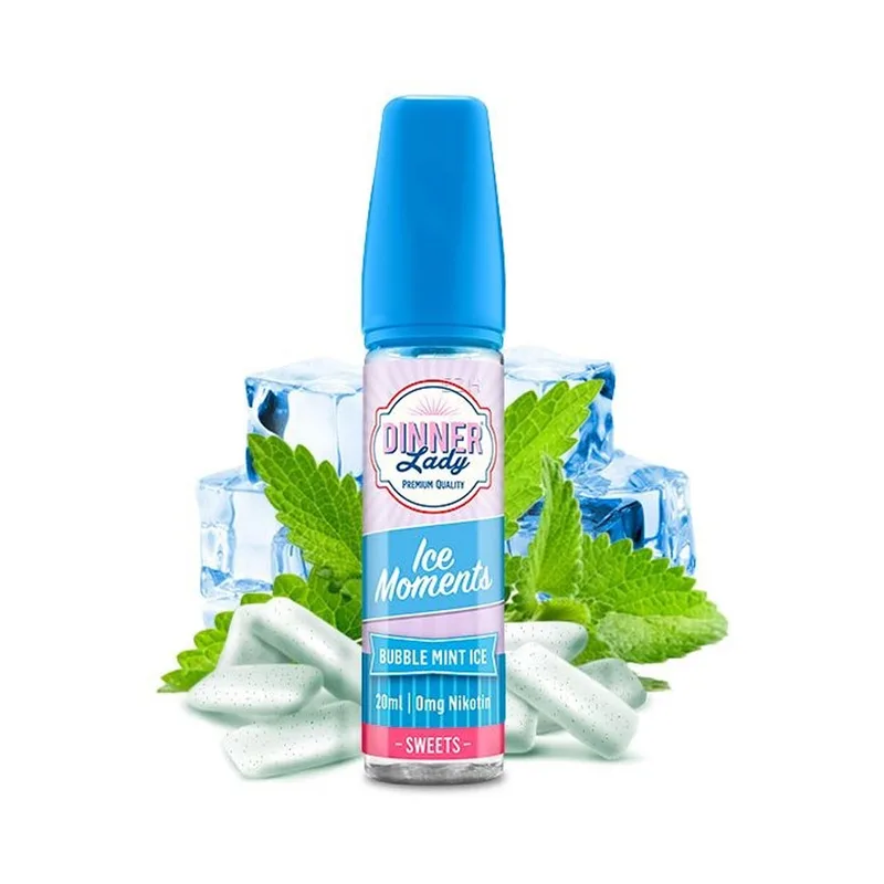 جویس آدامس بادکنکی نعناع یخ DINNER LADY BUBBLE MINT ICE