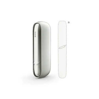 کیس تکی ایکوس/ایکاس 3 دیو نقره ای Iqos 3 duo holder