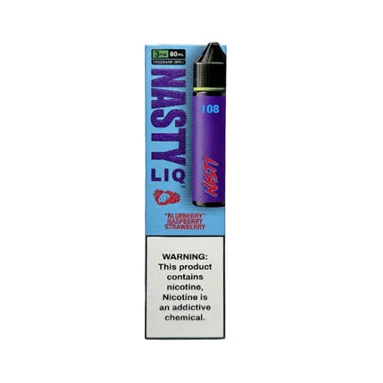 جویس بلوبری تمشک توت فرنگی برند نستی / NASTY Liq Dtl Blueberry Raspberry Strawberry