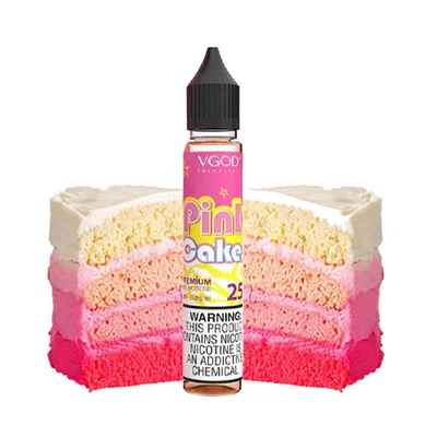سالت نیکوتین کیک صورتی ویگاد/Vgod Pink cakes