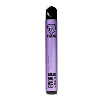 پاد یکبار مصرف انگور یخ ویگاد / POD PURPLE BOMB (1500 پاف)