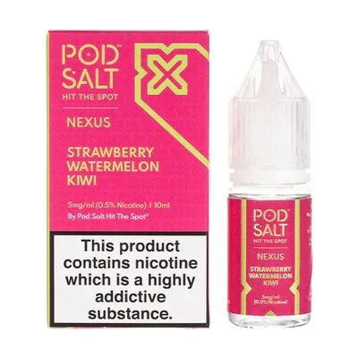 توت فرنگی هندونه کیوی برند پادسالت/Pod Salt strawberry watermlon kiwi