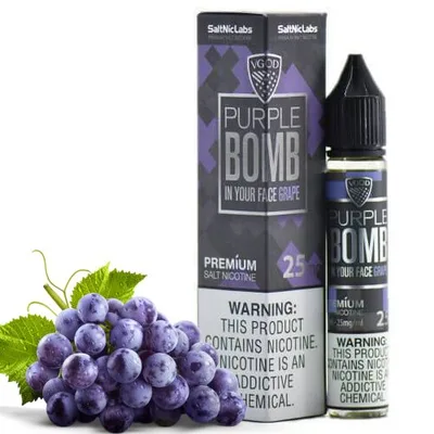 سالت نیکوتین بمب انگور ویگاد VGOD PURPLE BOMB