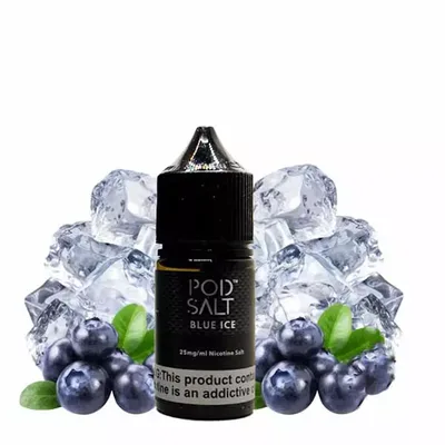 سالت پادسالت بلوبری یخ/Pod Salt Blue Ice
