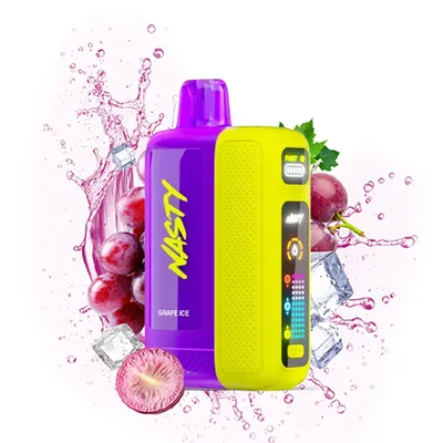 پاد یکبار مصرف نستی بولت 50هزار پاف انگور یخ/ Nasty Bolt 50k Puffs Grape Ice