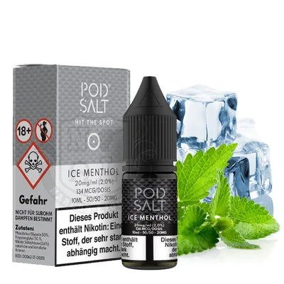 نعنا یخ برند پادسالت/Pod Salt Ice Menthol