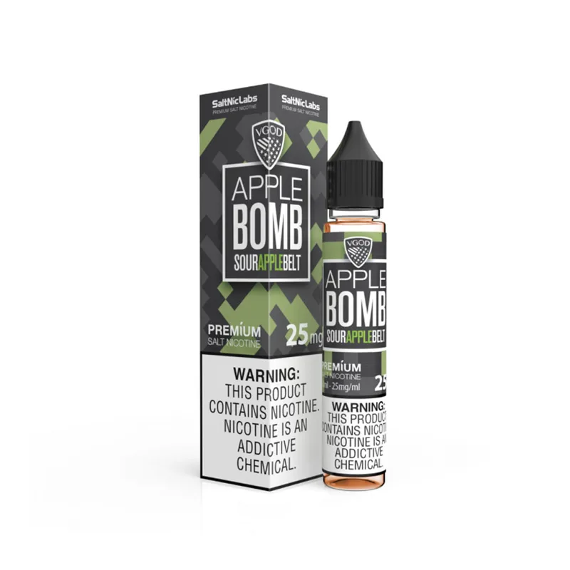 سالت بمب سیب یخ ویگاد VGOD APPLE BOMB ICED