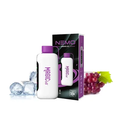پاد یکبار مصرف مجیک بار 30هزار پاف انگور یخ/ Magic Bar 30k Puffs Grape Ice