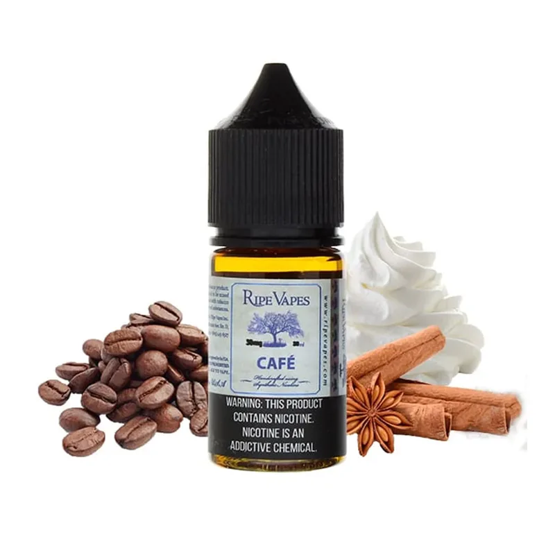 سالت رایپ ویپ کاستارد قهوه/RIPE VAPES VCT CAFE