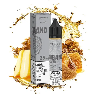 سالت نیکوتین کوبانو سیلور ویگاد VGOD CUBANO SILVER