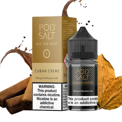 کوبانا کرم برند پادسالت/Pod Salt Cuban Creme