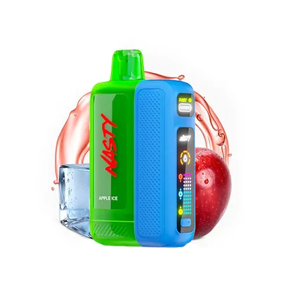 پاد یکبار مصرف نستی بولت 50هزار پاف سیب یخ / Nasty Bolt 50k Puffs Apple Ice