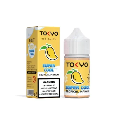 سالت انبه تروپیکال سوپر یخ برند توکیو /Tokyo SuperCool Tropical Mango