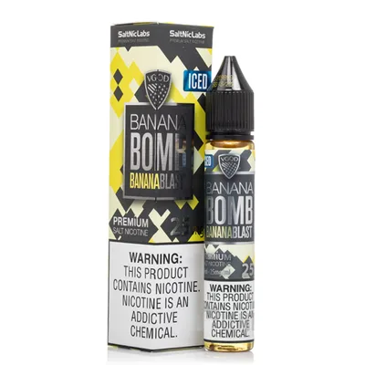 سالت ویگاد موز یخ/Vgod Iced Banana