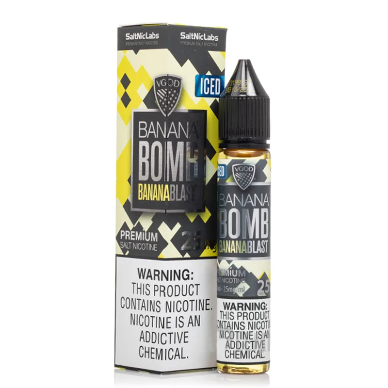 سالت ویگاد موز یخ/Vgod Iced Banana