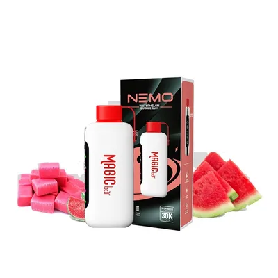 پاد یکبار مصرف مجیک بار 30هزار پاف آدامس هندوانه / Magic Bar 30k Puffs Watermelon Bubble Gum