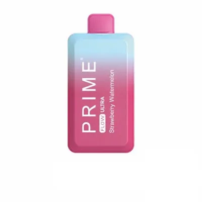 پاد یکبارمصرف توت فرنگی هندوانه پرایم 6هزار پاف/Prime Strawberry Watermelon 6k Puffs