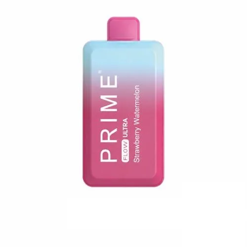 پاد یکبارمصرف توت فرنگی هندوانه پرایم 6هزار پاف/Prime Strawberry Watermelon 6k Puffs