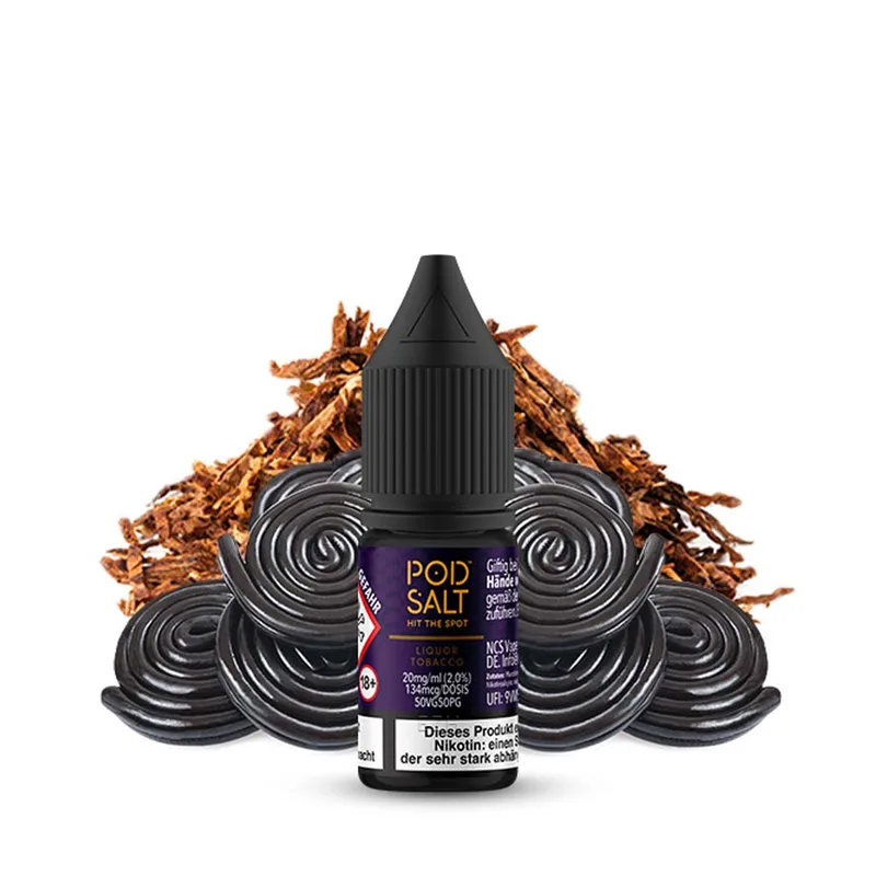 تنباکو لیکور پادسالت/pod salt Liquorice tobacco