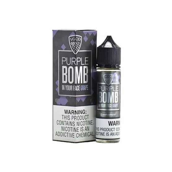 جویس بمب انگور سیاه برند ویگاد / Vgod Liq Dtl Bomb Grape