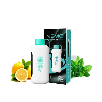 پاد یکبار مصرف مجیک بار 30هزار پاف لیمو نعنا/ Magic Bar 30k Puffs Lemon Mint