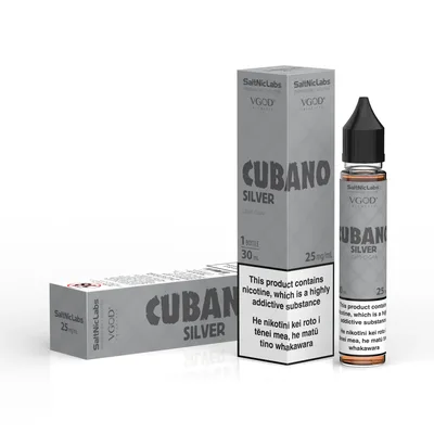 سالت نیکوتین کوبانو سیلور ویگاد VGOD CUBANO SILVER
