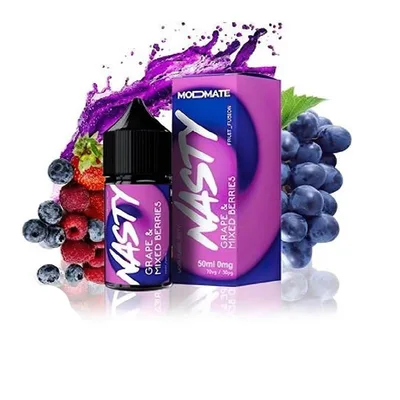 جویس انگور میکس بری برند نستی/Juice Nasty Grape Mixed berries